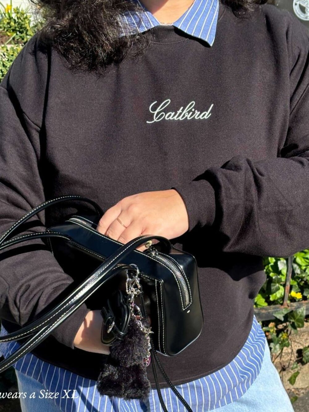 catbird souvenir sweatshirt | black | L